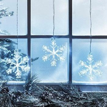 Stockholm Frosty Flake Window Decoration