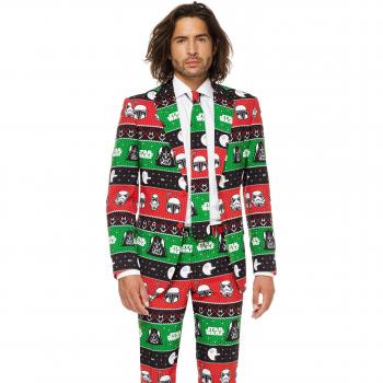 Festive Force™ – OppoSuits Star‑Wars Outfit mit kompletten Accessoires (Hose, Jacke, Krawatte)
