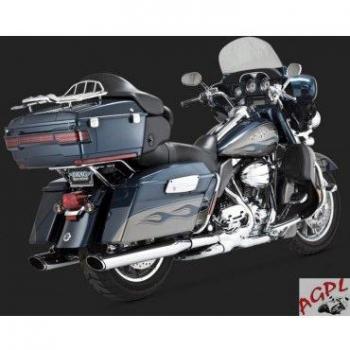 Silencer Air Deflector Chrome V&H Slash FLTR 2015-2019