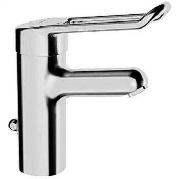 Mitigeur de salle de bain Hansamedipro 01612105 chromé avec vidage