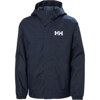 Giacca Helly Hansen Vancouver Rain blu navy per bambini