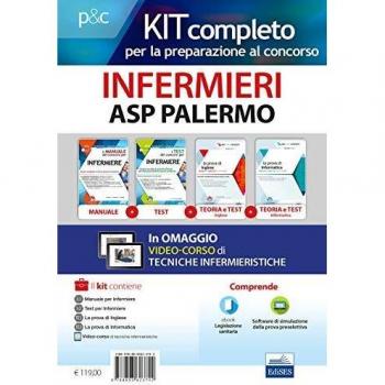 Kit completo per la preparazione al concorso infermieri ASP Palermo. Il manuale dei concorsi per infermiere