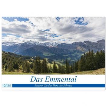 CALVENDO Wandkalender Das Emmental (Wandkalender 2025 DIN A2 quer), CALVENDO Monatskalender