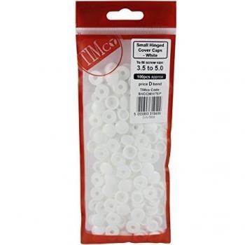 Timco Small White Screw Covers