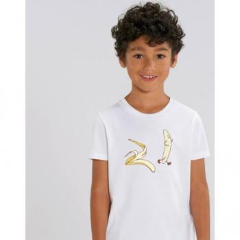 Wit Streaker kindertshirt 2 jaar