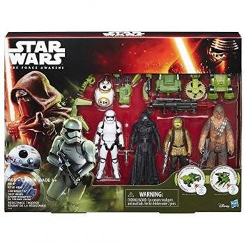 Star Wars The Force Awakens Forest Mission Pack de 5 figurines, 3,75 pouces