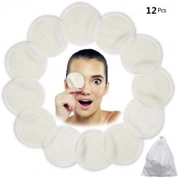 Pannolini di Struccare Lavabili 12 Pezzi