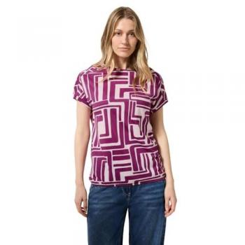 Cecil T-Shirt mit buntem All-Over Print