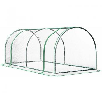 Verde Tunnel Garden 200x100x80 in Acciaio e PVC