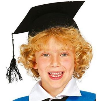 Cappello di Laurea Nero per Bambini
