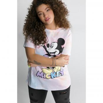 T-shirt oversize grigia con Topolino per donna 60/62 Cotone Studio Untold