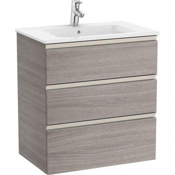 Pack Unik Roca mueble de baño con 3 cajones y lavabo