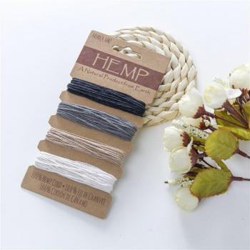 Flat Waxed Sewing Line