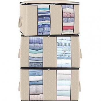 Winter Essentials Storage Sleeve, 3-Piece Set – Off White