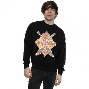 Camiseta de Harry Potter Gryffindor Hombre Negra M