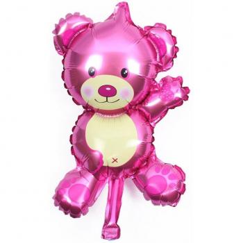 Ballon ours en feuille d'aluminium, jouet de fête pour enfants