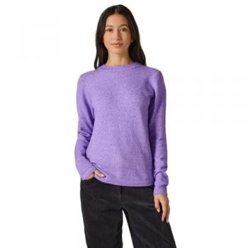 Pull en tricot Violet pour Femme Cecil XXL