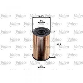 VALEO Oil Filter for Hyundai and Kia