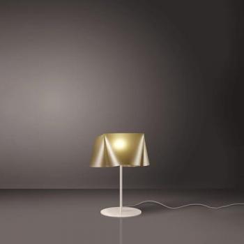 Lámpara de Mesa LINEA ZERO 28x35h Oro Metal