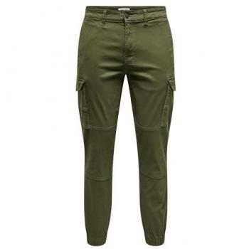 Only & Sons Cargo Chino Verde Oliva