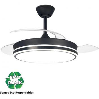 Ventilador DC PITIJOPO Negro con Temporizador y Memoria