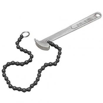 Sealey AK6409 Oil Filter Chain Wrench 60mm-120mm