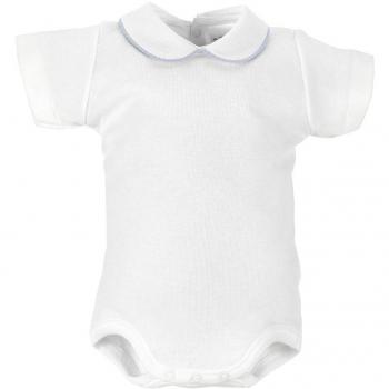 Body Azzurro Con Collo Manica Corta Taglia 3 Croquet