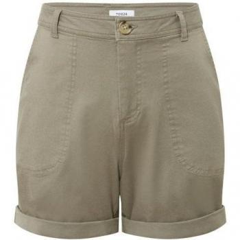 Donna Pantaloncini Chino Canvey 14 UK Verde Mirto
