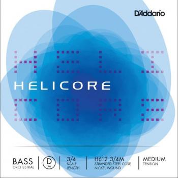 Corde contrebasse D'Addario H612 3/4M (Ré) Helicore Medium