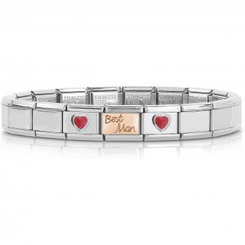 Pulsera de Eslabones Hapiship: Mamá, Papá, Hermana o Hija