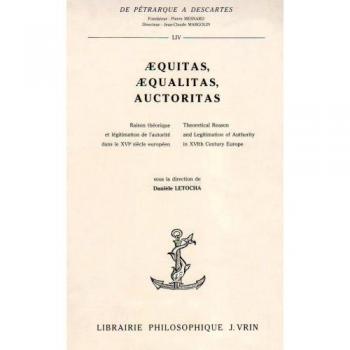 Aequitas, Aequalitas, Auctoritas
