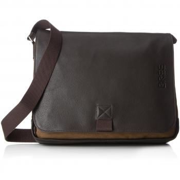 Alltags-Schulterbeutel BREE Unisex – Beige, 8×38×28 cm