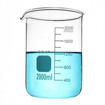 Gobelet en verre transparent sans plomb 500ml