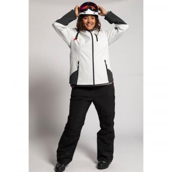 Giacca Donna Softshell con Fodera in Pile, Beige, Taglia 56/58, Poliestere