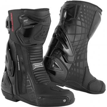 Bogotto Stivali Moto Design Donington in Nero Taglia 41