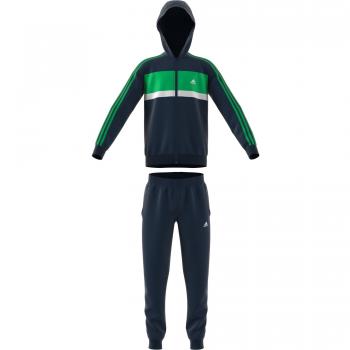 Adidas Originals – Chándal infantil, DN8422, Haut : Collegiate Navy/Energy Green/White Bas : Collegiate Navy, FR : XL