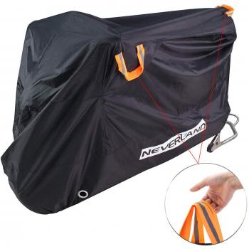 Winterfestes Motorrad-Deckel XL