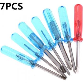 Mini Screwdriver Set for Phone and Laptop Repair (1, 7, or 10 Pieces)