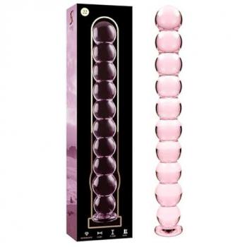 Nebula Brillance Rose – Verre borosilicate 21,5 × 2,5 cm