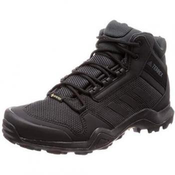 Adidas Terrex AX3 Mid Gtx, Scarpe da montagna Uomo, Nucleo nero/Carbonio, 43 1/3 EU