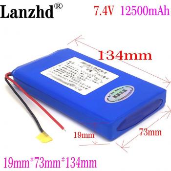 TitanPack 7.4V 12.5kWh 8-Unit Li‑Poly Battery Set