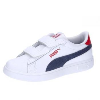 Puma Frauen Fussballschuhe Smash 3.0 L V PS 31 Weiss