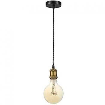 Suspension Epoque Aric E27 Laiton doré