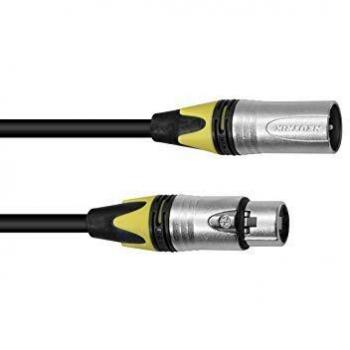PSSO XLR Kabel COL 3pol 20m sw Neutrik