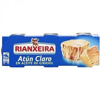 Atún Claro Rianxeira en aceite de girasol