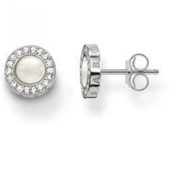 Thomas Sabo Ohrstuds 925er Silber mit Perlmutt-Glanz – SCH150026