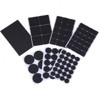 Non-Slip Black Furniture Feet Pads