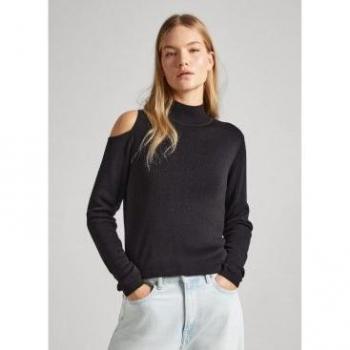 Pull noir femme Pepe Jeans Eliza