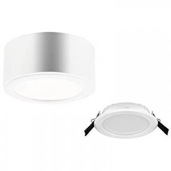OPPLE LED Doris HC140 8 W 600 lm 2700 K gebürstetes Stahlfinish 20 000 h Garantie