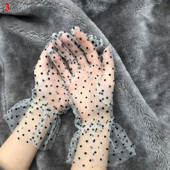 Guantes de malla ultra finos para mujer